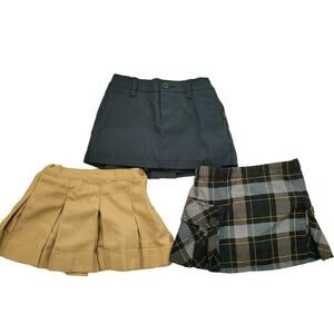 Lands End Uniform Skirt Bundle